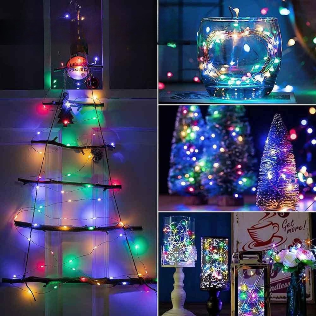 Fairy String Lights for Halloween – Solar Outdoor Lighting Decor