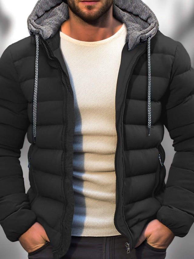 Nathaniel | Classic Drawstring Winter Jacket for Men