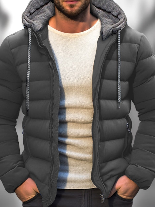 Nathaniel | Classic Drawstring Winter Jacket for Men
