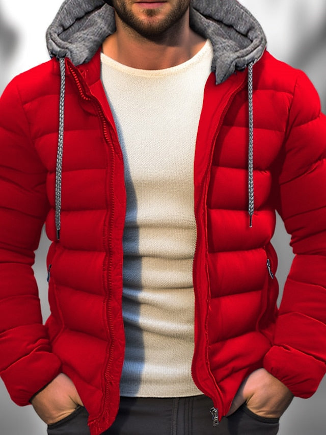 Nathaniel | Classic Drawstring Winter Jacket for Men