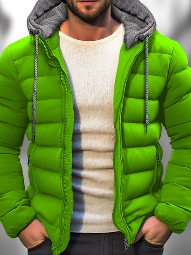 Nathaniel | Classic Drawstring Winter Jacket for Men
