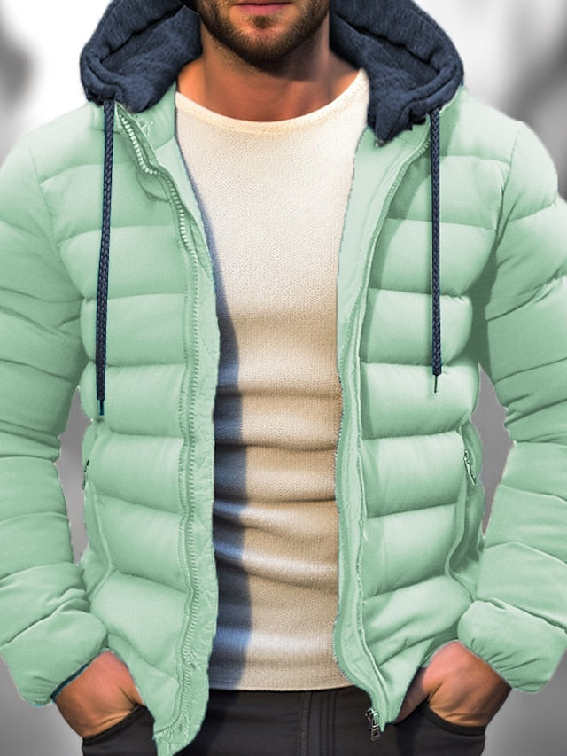 Nathaniel | Classic Drawstring Winter Jacket for Men