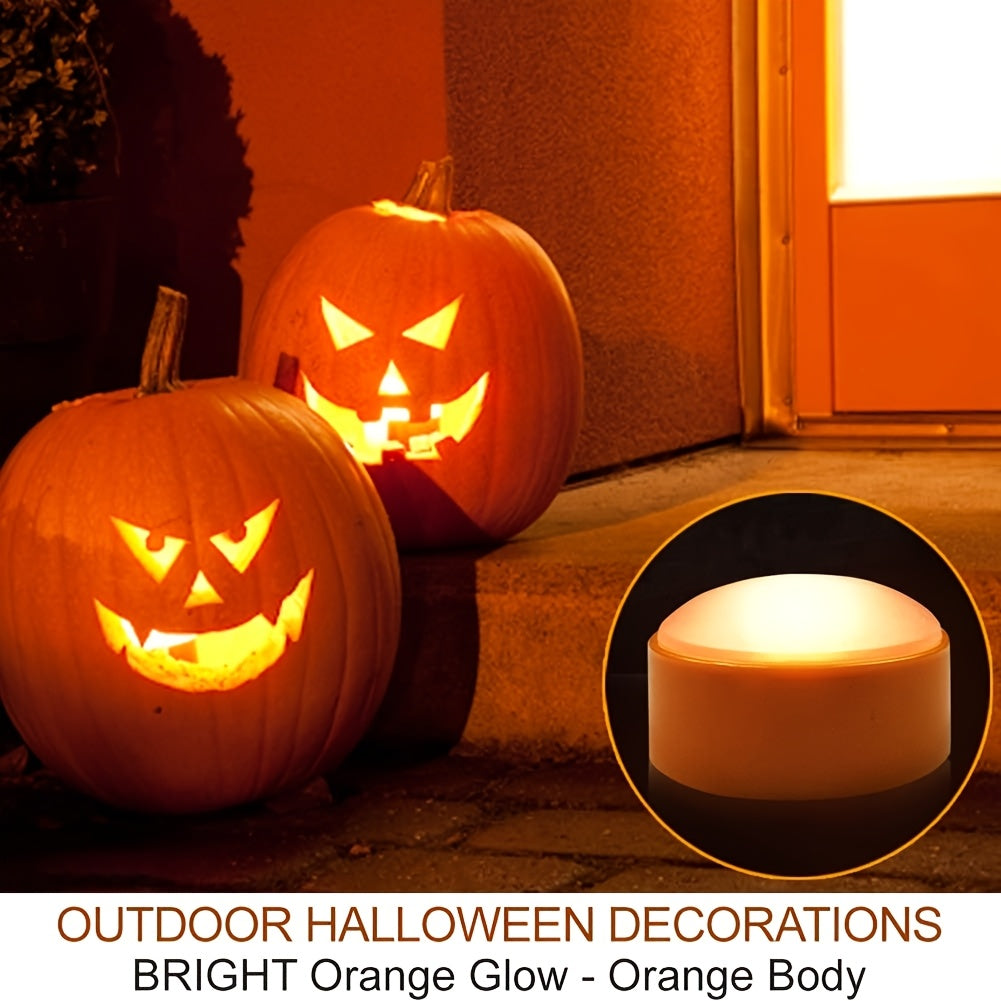 Jack-O’-Lantern Flameless Lights – LED Battery Operated Tea Candle