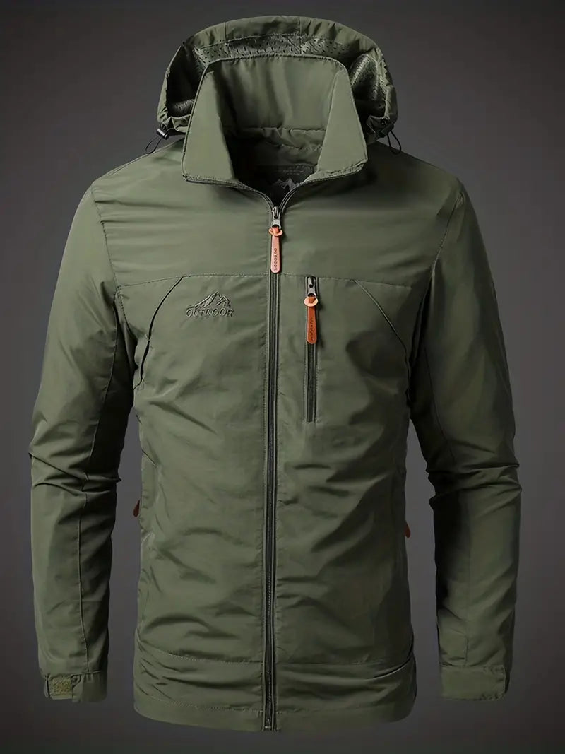 Colton | Men's Functional Rain Jacket - Waterproof, Comfortable & Sleek