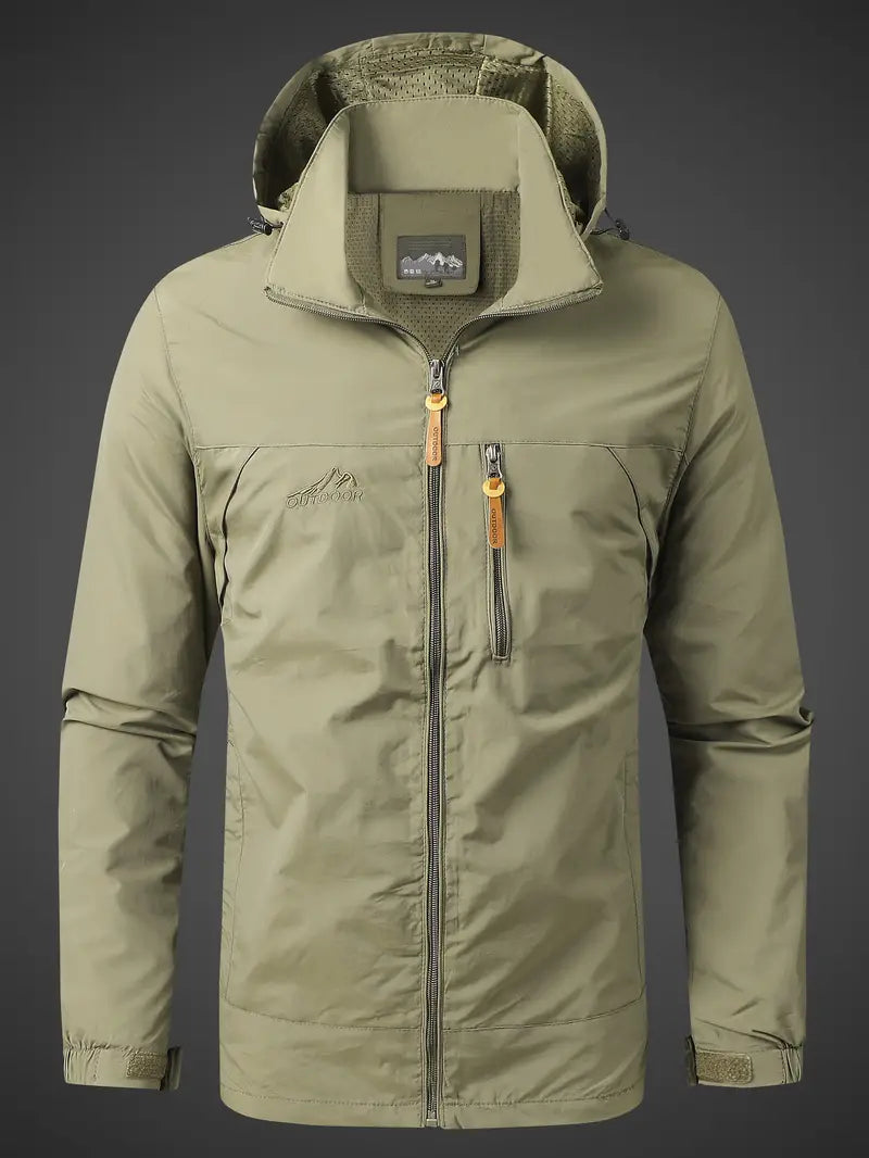 Colton | Men's Functional Rain Jacket - Waterproof, Comfortable & Sleek