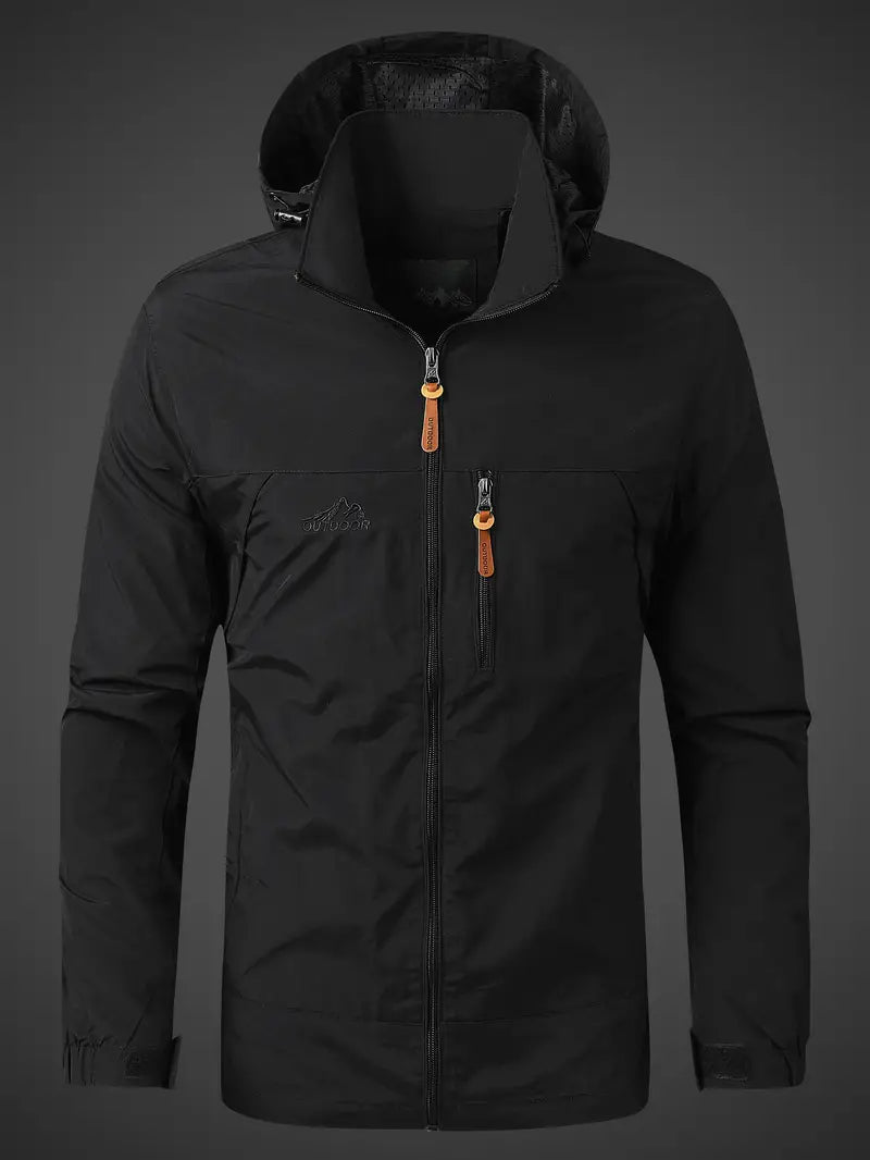 Colton | Men's Functional Rain Jacket - Waterproof, Comfortable & Sleek