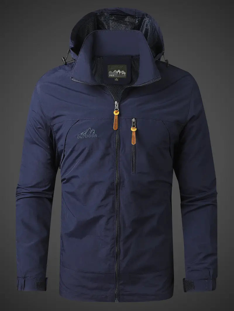 Colton | Men's Functional Rain Jacket - Waterproof, Comfortable & Sleek