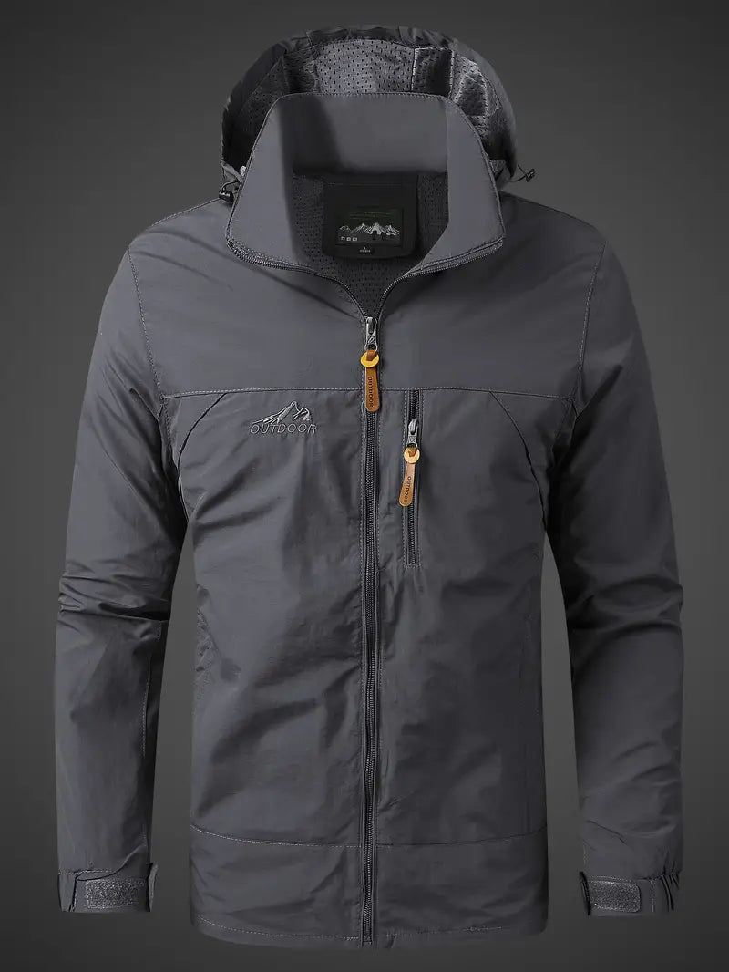 Colton | Men's Functional Rain Jacket - Waterproof, Comfortable & Sleek