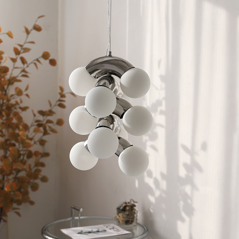 Floreza | Bauhaus-style Pendant Lamp with Polished Curves