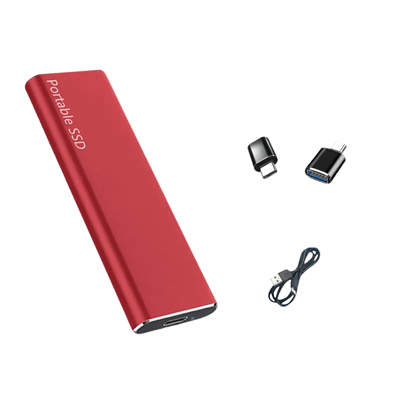 Portable External Drive – USB-C Connectivity for Fast and Reliable Backup