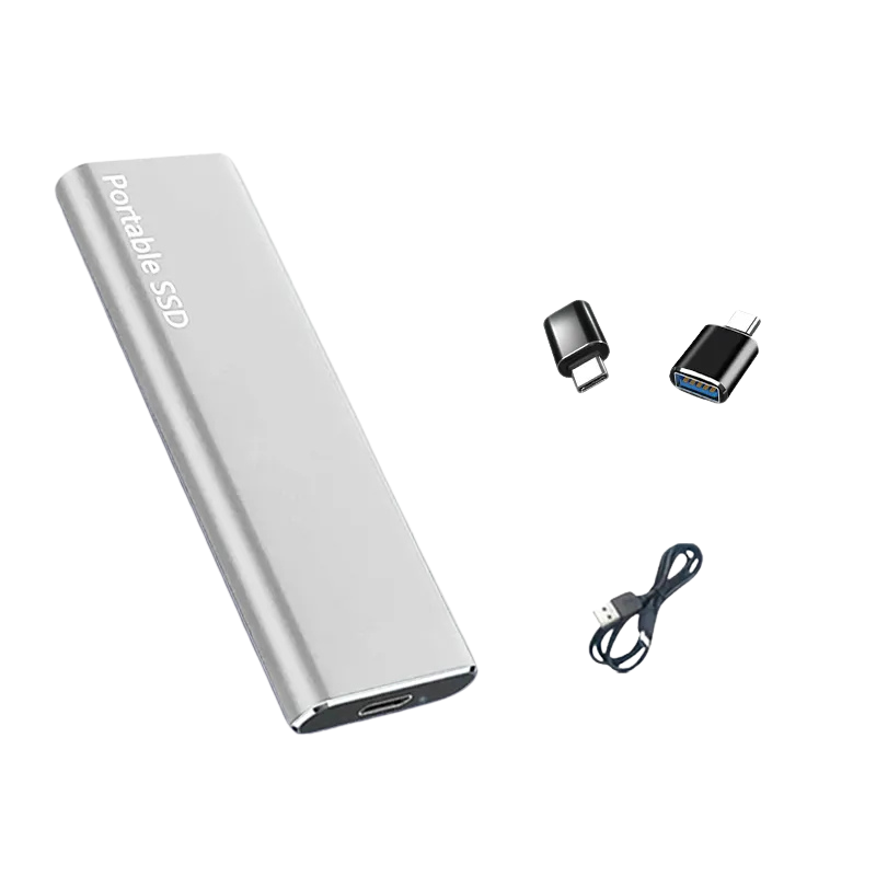 Portable External Drive – USB-C Connectivity for Fast and Reliable Backup