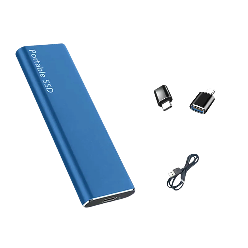 Portable External Drive – USB-C Connectivity for Fast and Reliable Backup