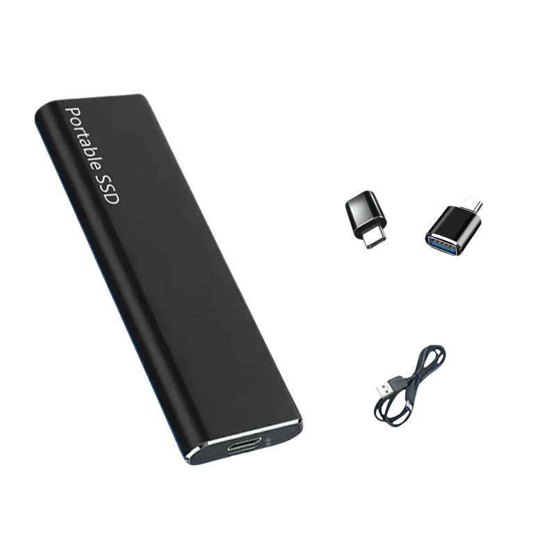 Portable External Drive – USB-C Connectivity for Fast and Reliable Backup