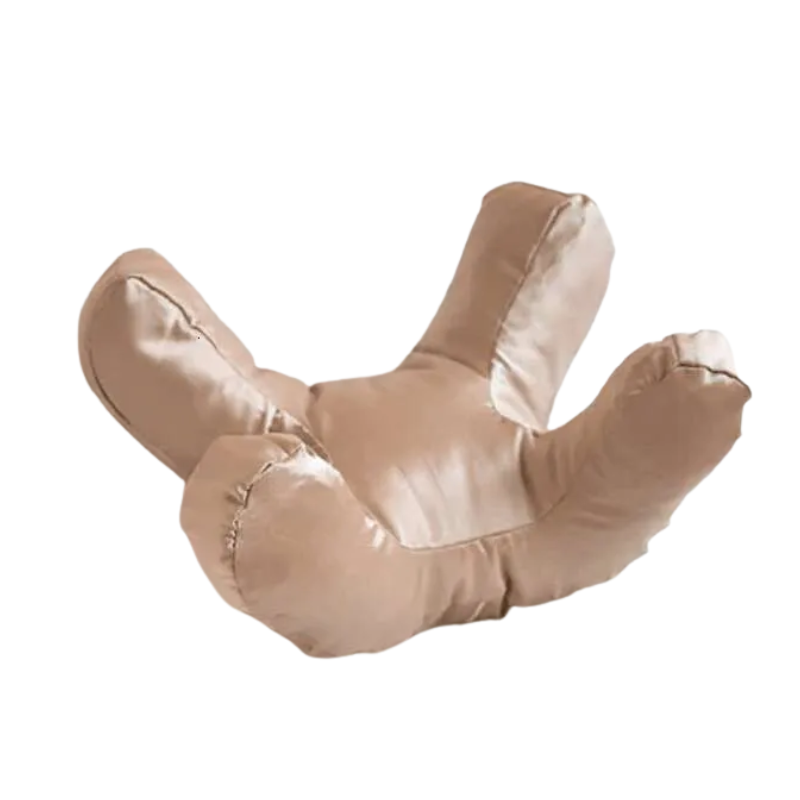 Beauty Sleep Pillow Set – Includes Contoured Face Pillow and Smooth Satin Pillowcase