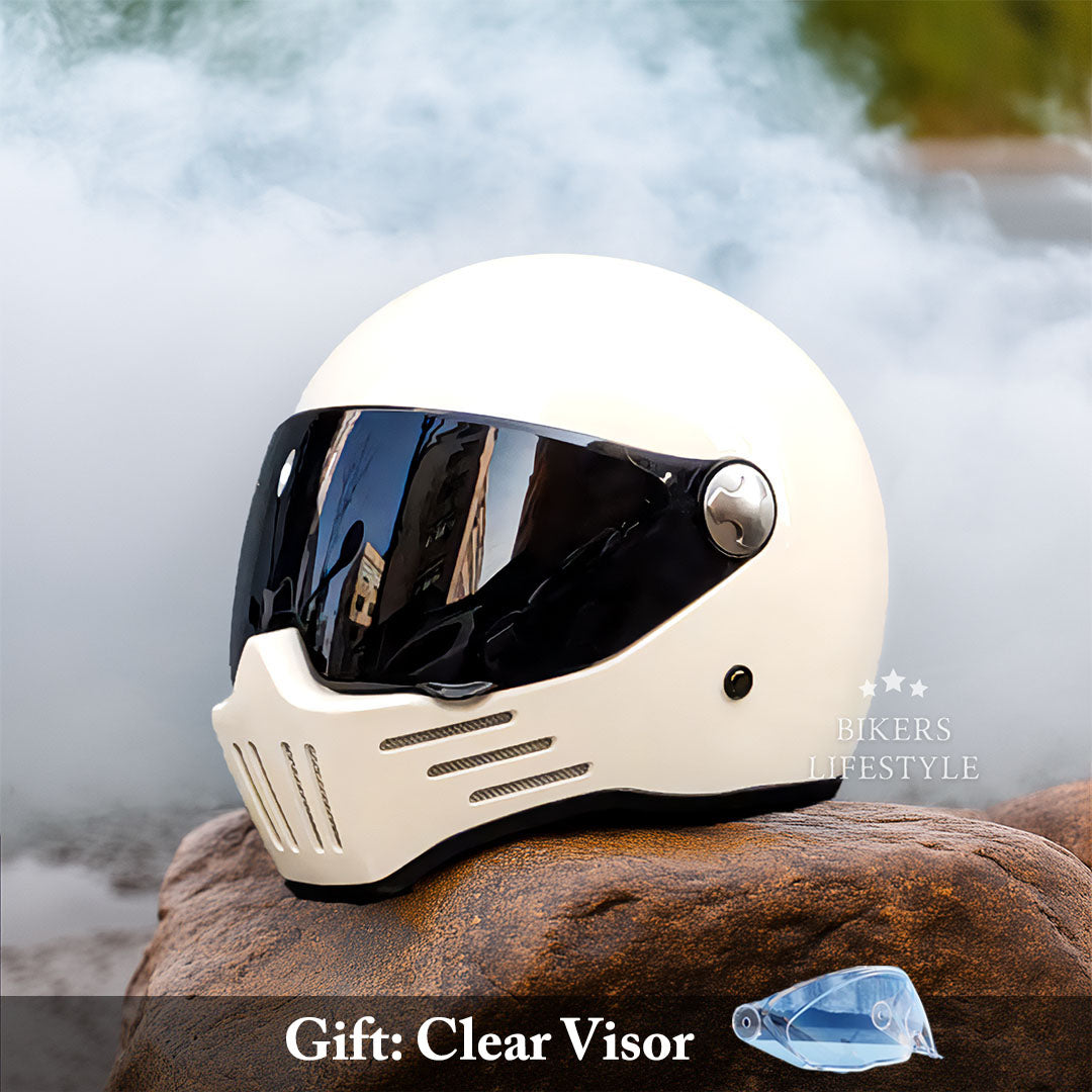 Full Face Motorcycle Helmet DOT ECE Approved High-Quality ABS