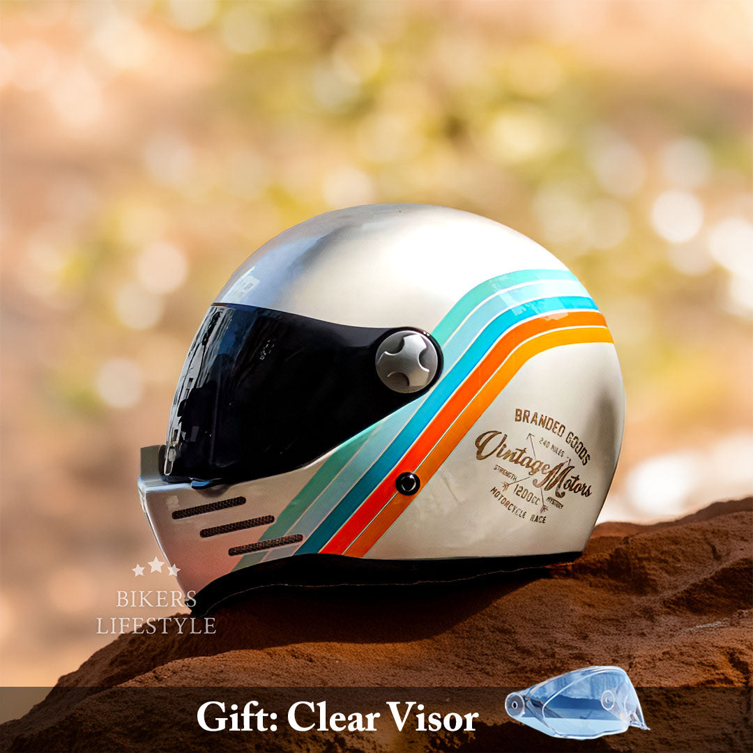 Full Face Motorcycle Helmet DOT ECE Approved High-Quality ABS