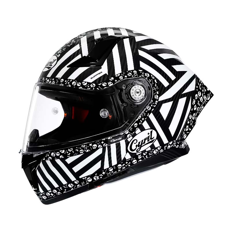 Full Face Motorcycle Helmet Lightweight Carbon Fiber DOT ECE Approved
