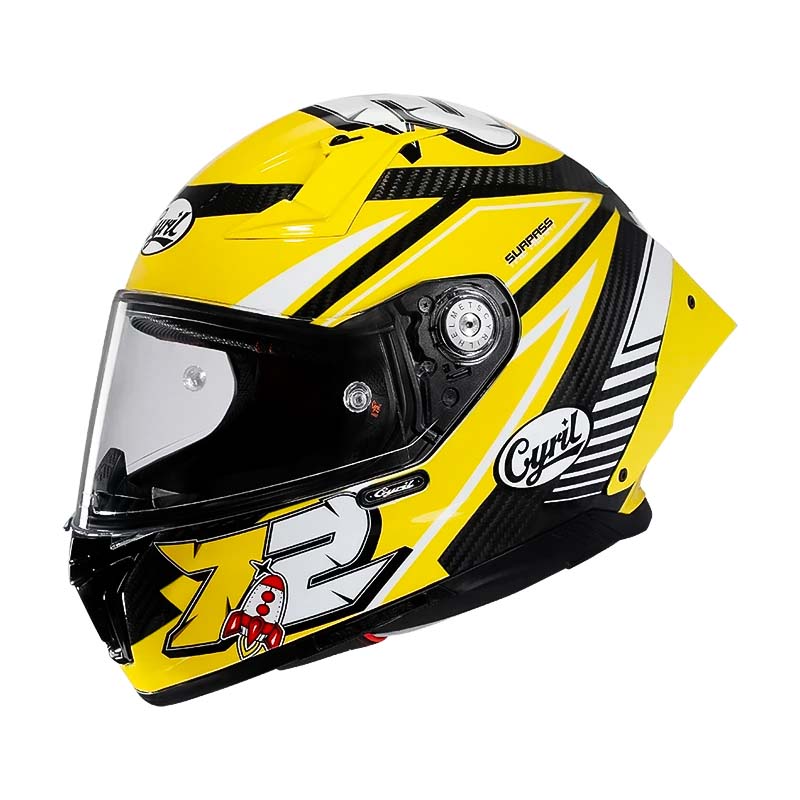 Full Face Motorcycle Helmet Lightweight Carbon Fiber DOT ECE Approved
