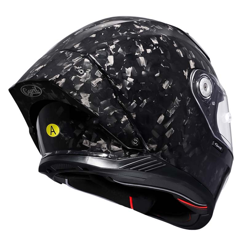 Full Face Motorcycle Helmet Lightweight Carbon Fiber DOT ECE Approved