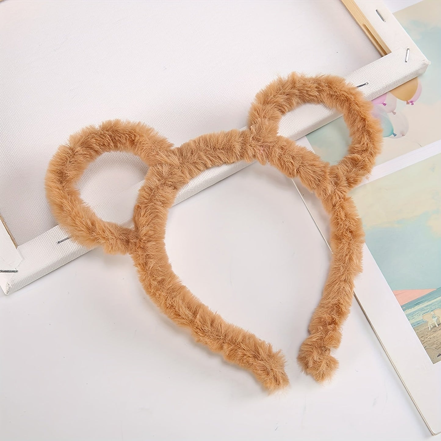 Halloween Chipmunk Accessories Set | Fuzzy Headband and Glasses Costume Kit