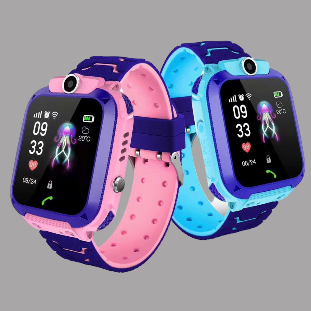 Waterproof GPS Smartwatch for Kids – SOS Function and Safety Tracker for Parents’ Peace of Mind