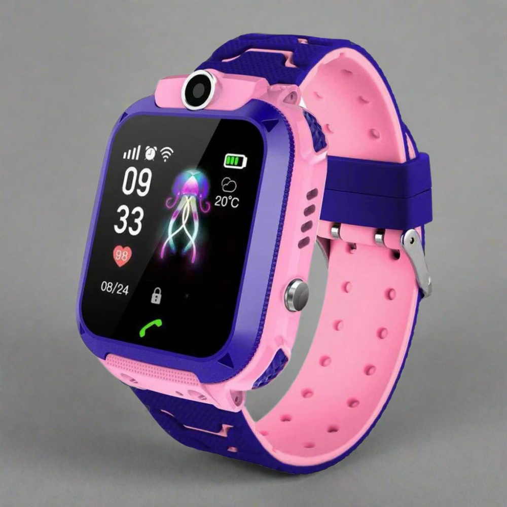 Waterproof GPS Smartwatch for Kids – SOS Function and Safety Tracker for Parents’ Peace of Mind