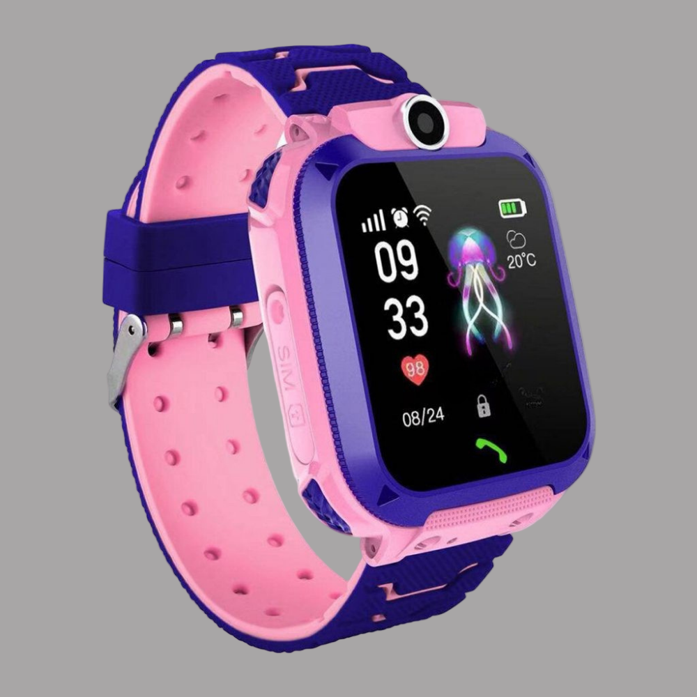 Waterproof GPS Smartwatch for Kids – SOS Function and Safety Tracker for Parents’ Peace of Mind