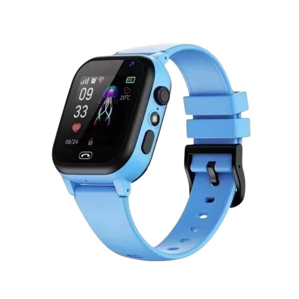 Multi-Function Kids GPS Smartwatch with SIM Slot, Camera, Video Chat, and Step Counter