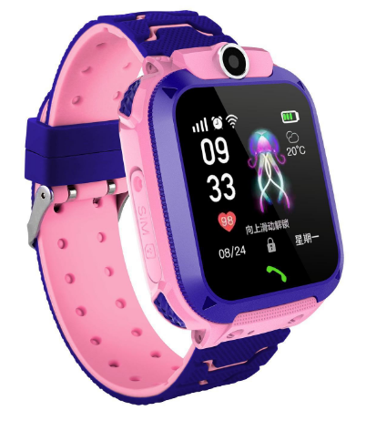 TrackiTots – Lightweight Water-Resistant Smartwatch with Geofencing & Emergency Alert for Children