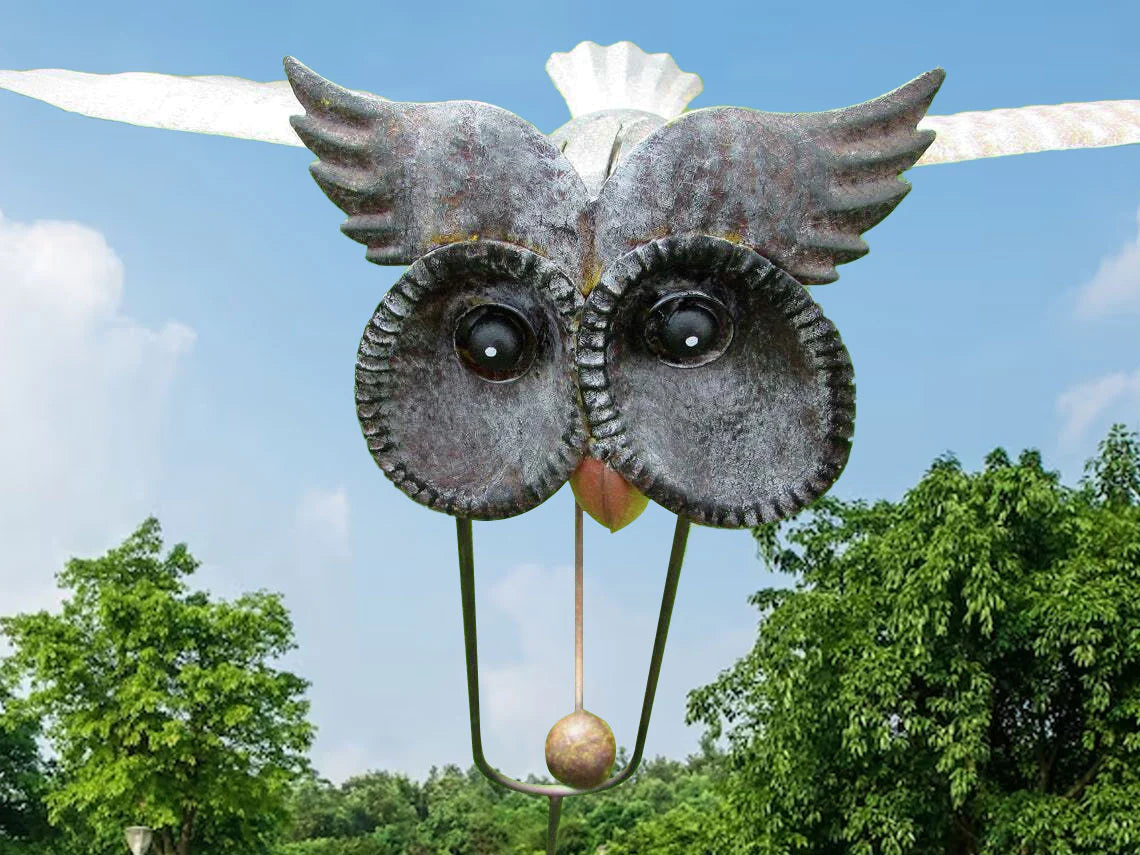 Outdoor Metal Wind Spinner Garden Ornament