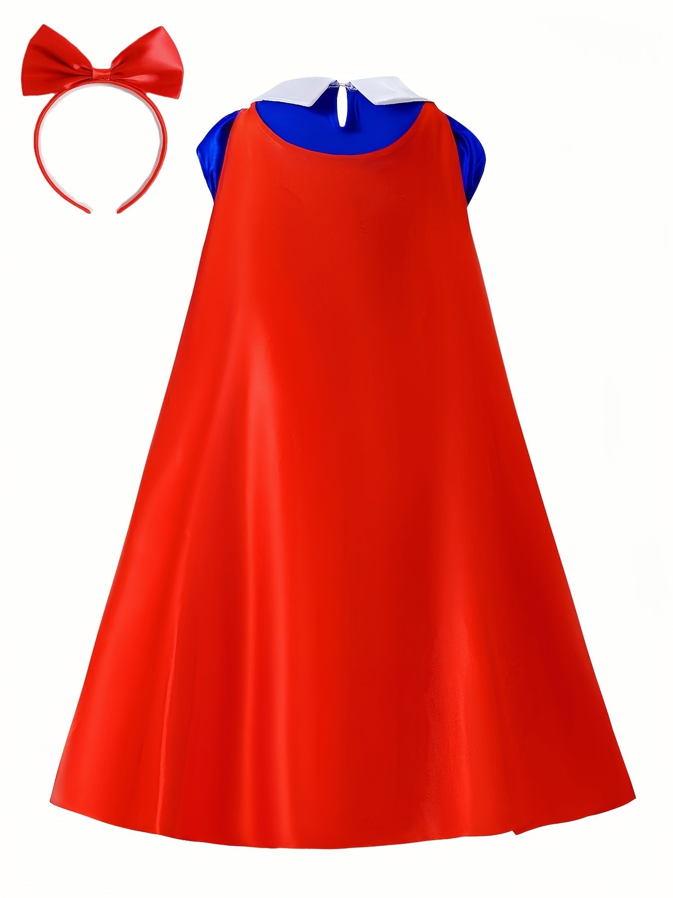 Girls’ Princess Costume Gown | Fairytale Halloween Maxi Dress