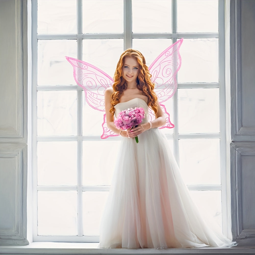 Girls’ Halloween Fairy Outfit | Magical Costume Set with Wings, Wand and Ears