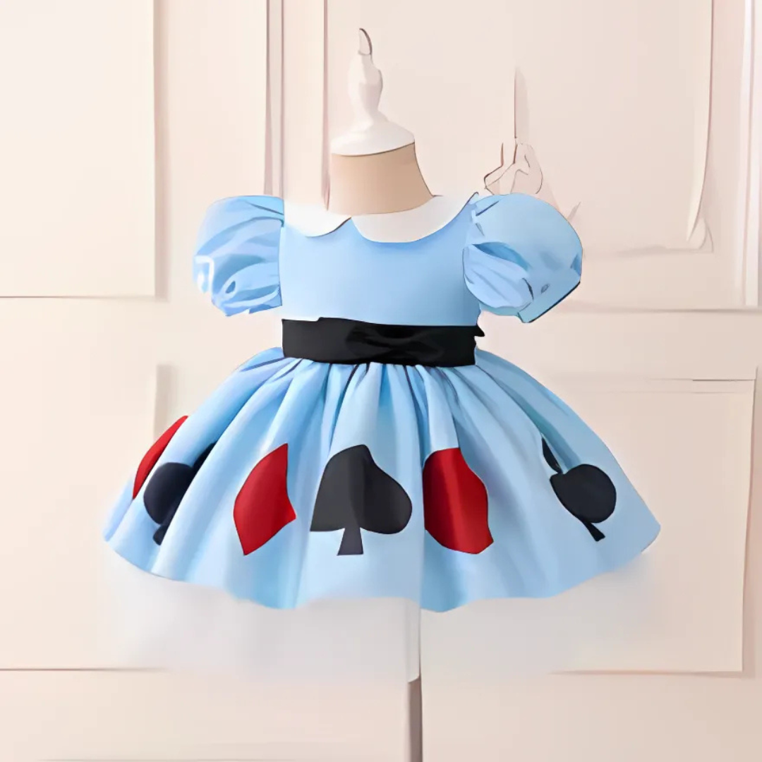 Girls’ Puff Sleeve Mini Dress | Storybook Halloween Costume