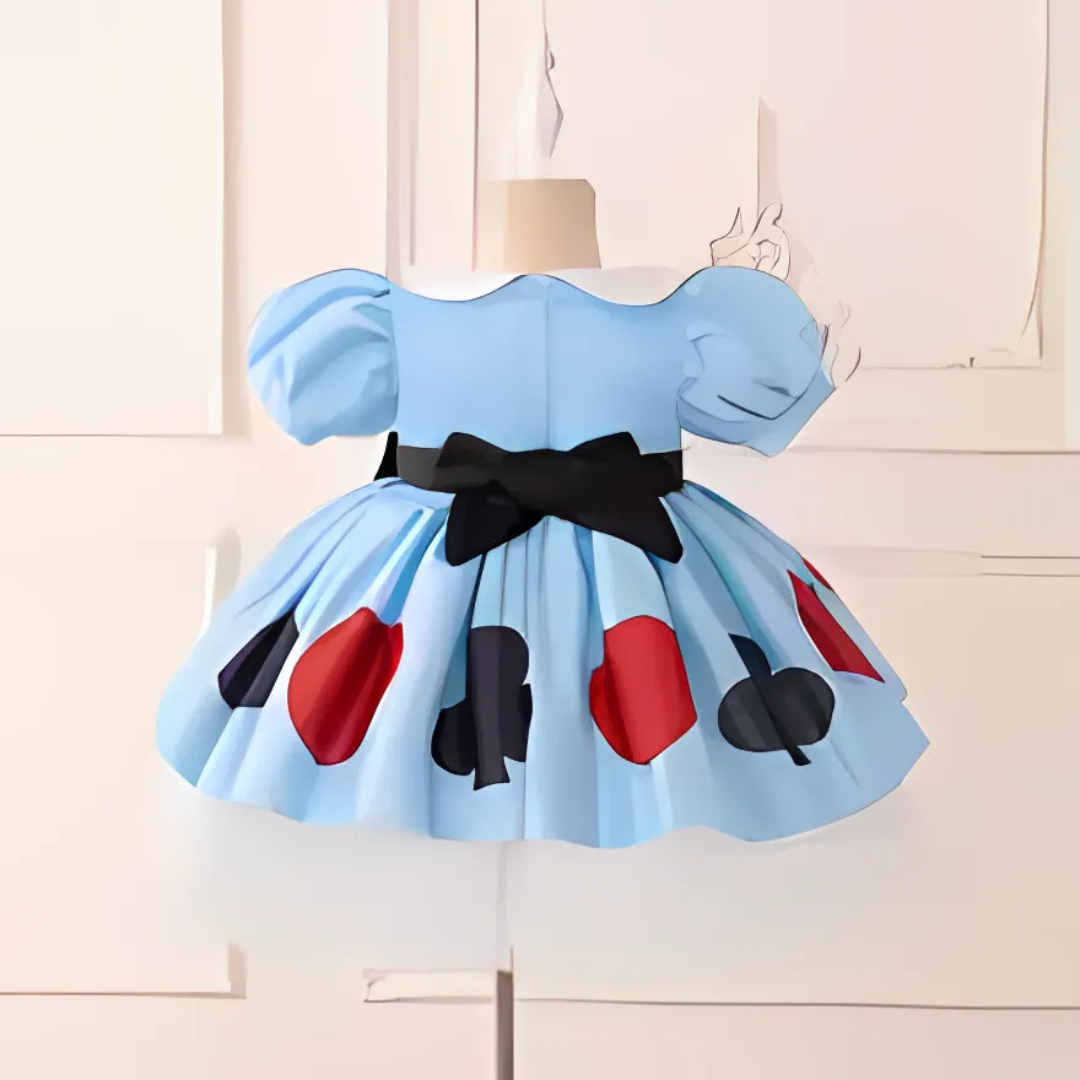 Girls’ Puff Sleeve Mini Dress | Storybook Halloween Costume