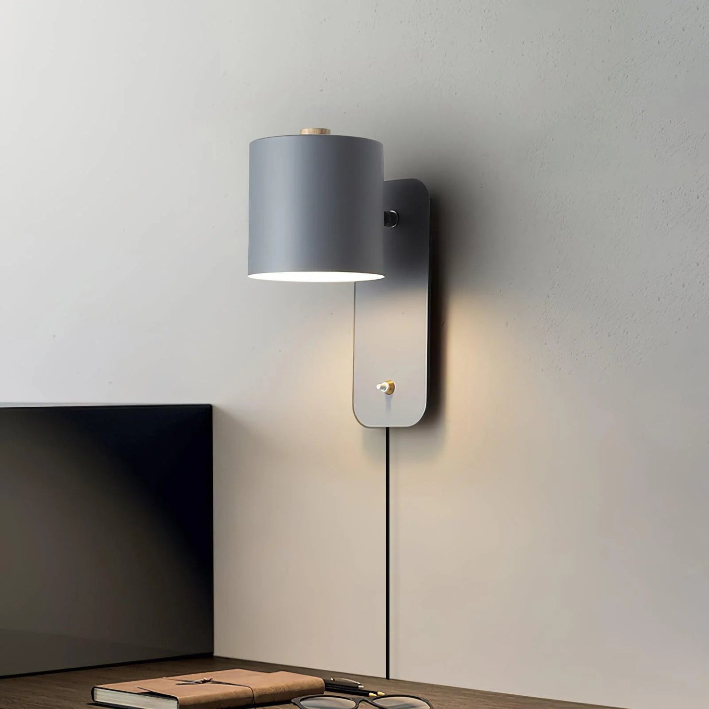 Glenera | Minimalist Cylinder Wall Lamp for Modern Interiors
