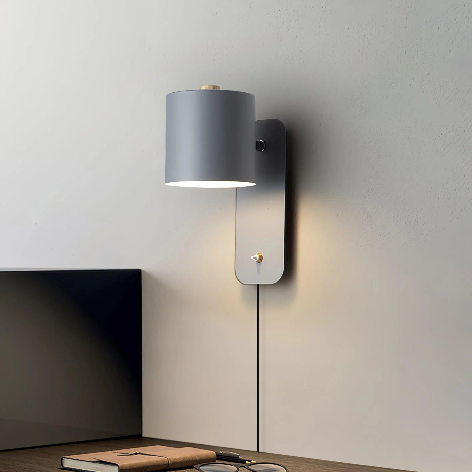 Glenera | Minimalist Cylinder Wall Lamp for Modern Interiors