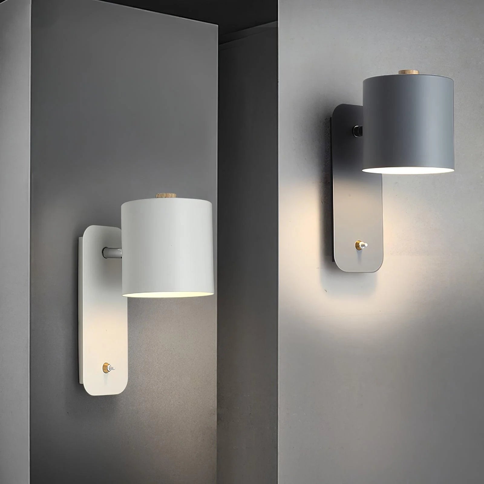 Glenera | Minimalist Cylinder Wall Lamp for Modern Interiors