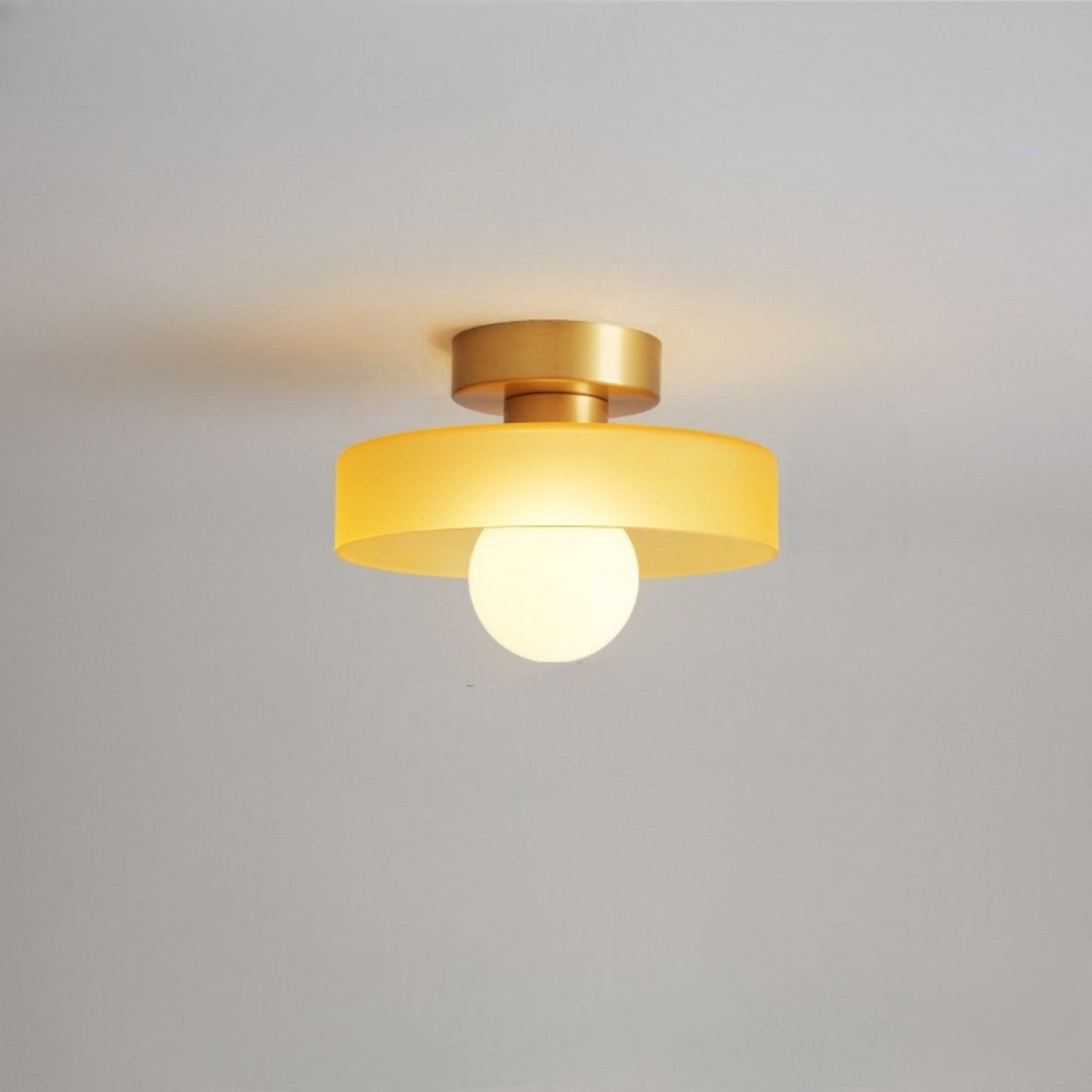 Glivon | Modern Minimalist French-Inspired Bauhaus Ceiling Lamp