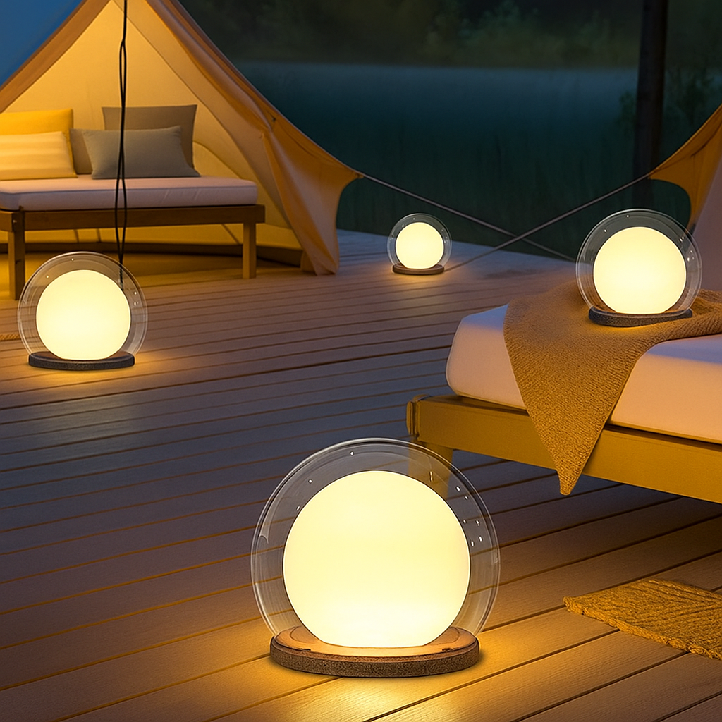 Glivra | Radiant Sun Column Moon Light for Stylish Home Décor