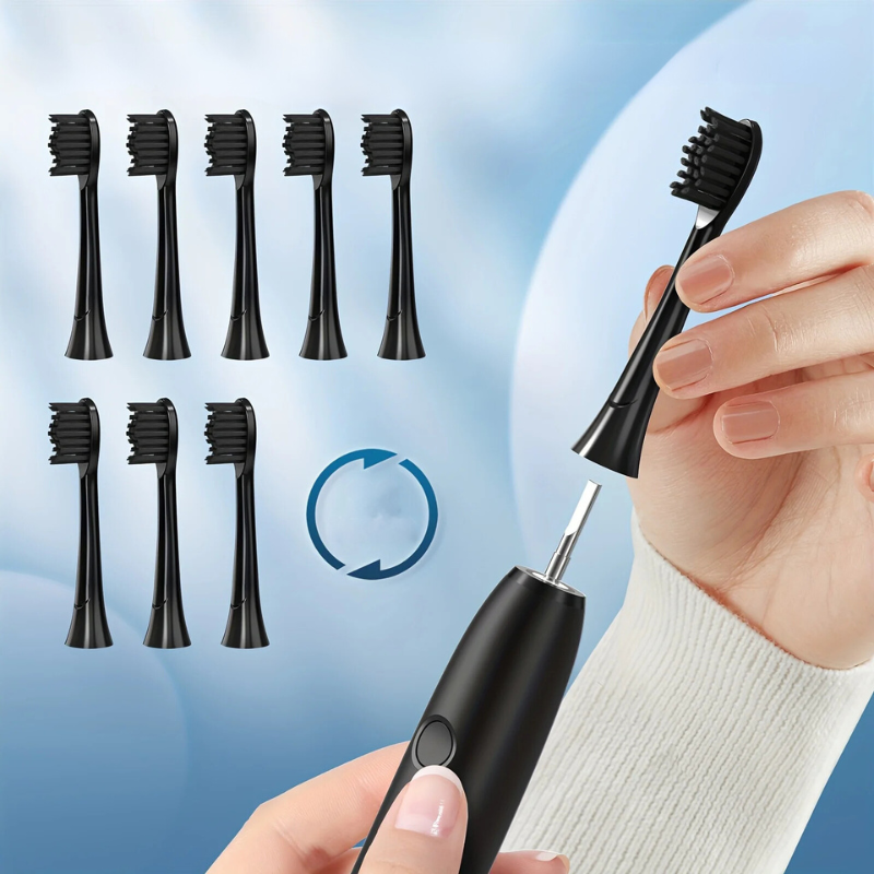BrightVibe – Advanced Sonic Toothbrush with Rechargeable Battery for Daily Oral Care