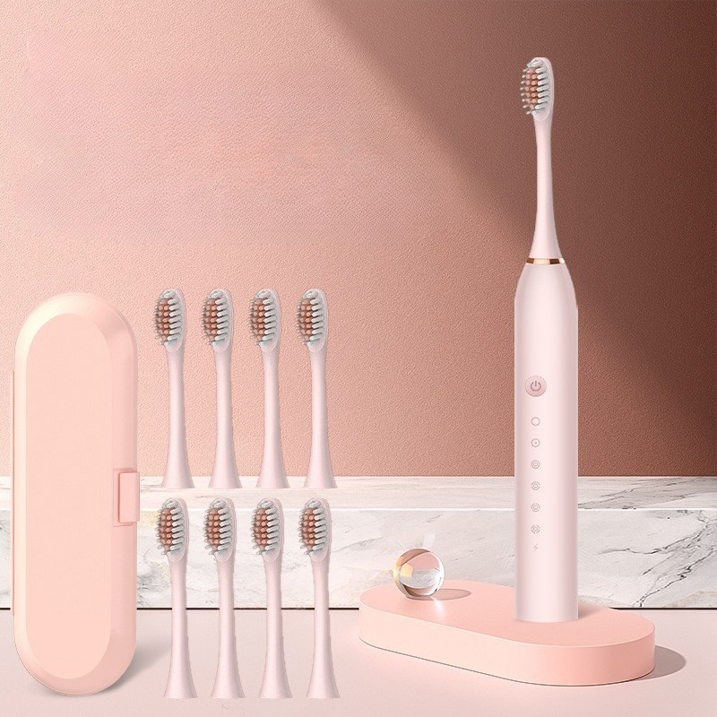 BrightVibe – Advanced Sonic Toothbrush with Rechargeable Battery for Daily Oral Care