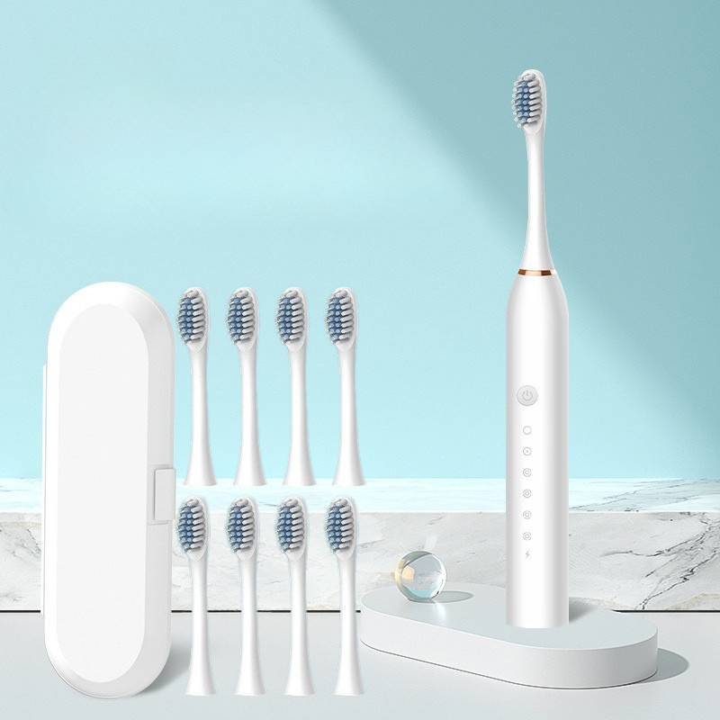 BrightVibe – Advanced Sonic Toothbrush with Rechargeable Battery for Daily Oral Care