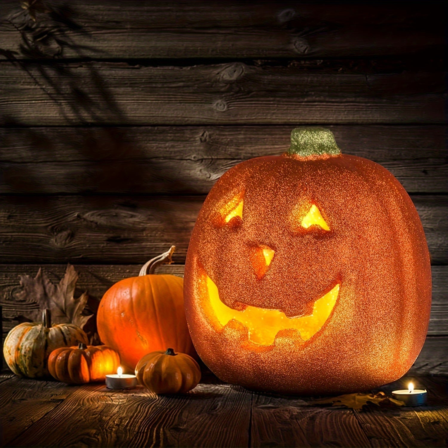Haunting Jack O’Lantern – Battery Operated Light-Up Halloween Decoration