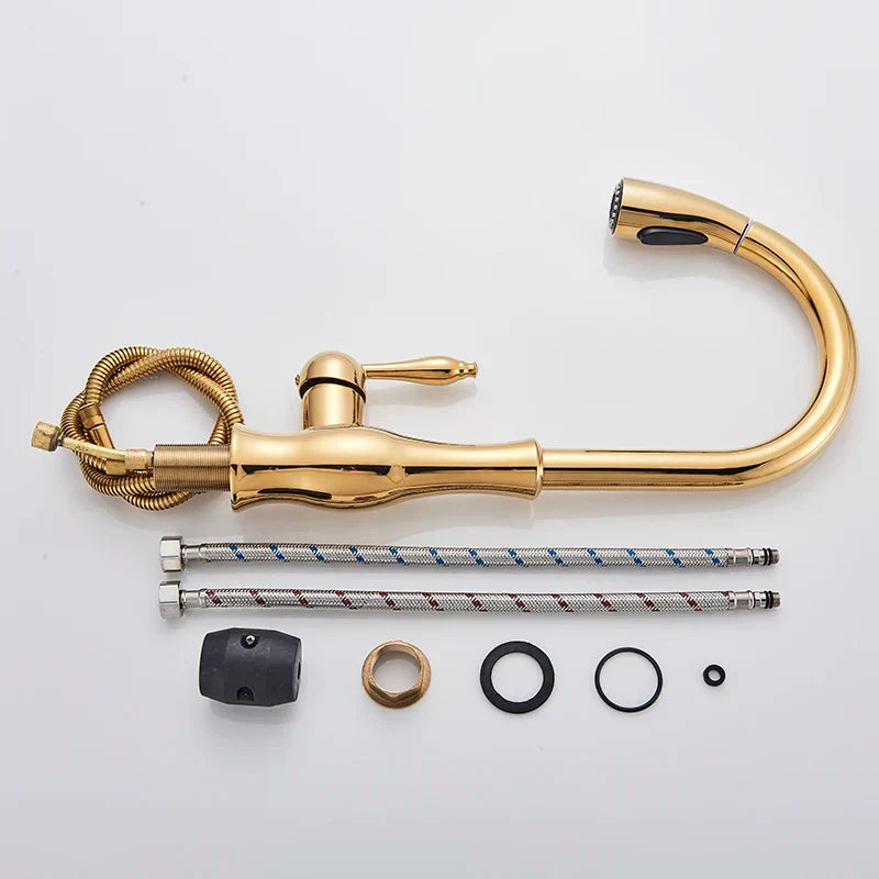AuricTap | Stylish Gold-Plated Faucet for Contemporary Interiors