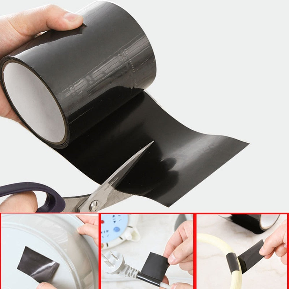 Waterproof Plumbing Leak Tape – High-Strength Sealant for Repairs Indoors & Outdoors
