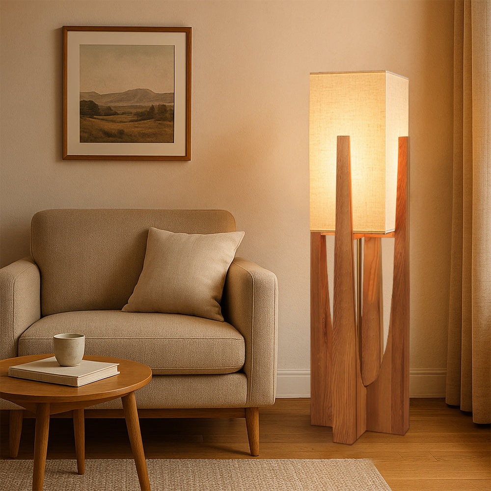 Halior | Japanese Wabi Sabi Floor Lamp