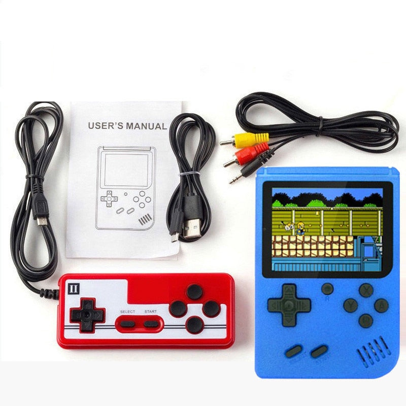 Mini Retro Gaming Console – Handheld Portable Game Player with 400 Built-in Classic Games for Travel