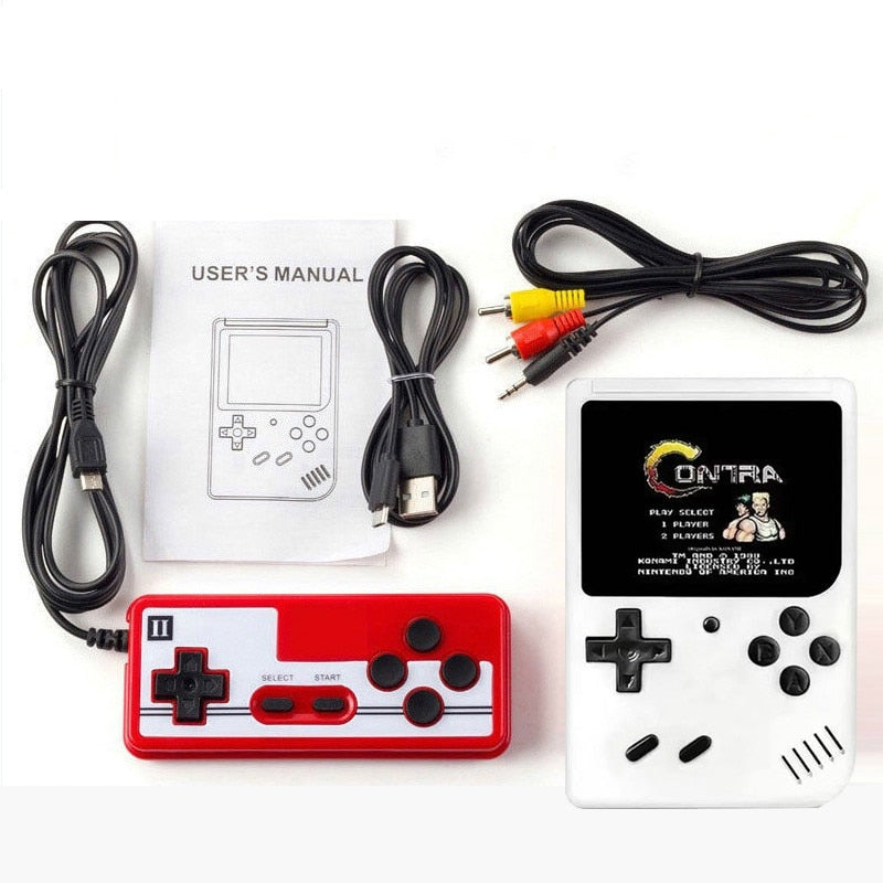 Mini Retro Gaming Console – Handheld Portable Game Player with 400 Built-in Classic Games for Travel