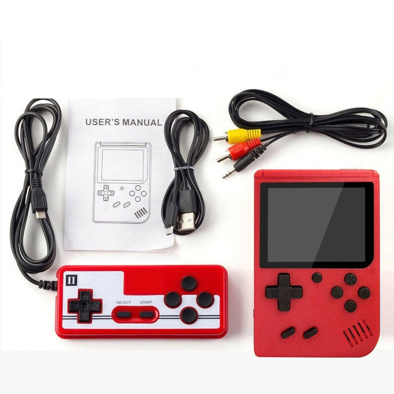 Mini Retro Gaming Console – Handheld Portable Game Player with 400 Built-in Classic Games for Travel