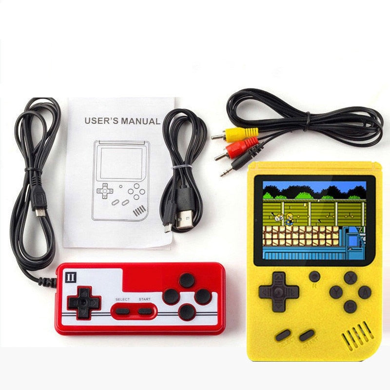 Mini Retro Gaming Console – Handheld Portable Game Player with 400 Built-in Classic Games for Travel